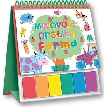 omalovánky Malování prstíky Farma