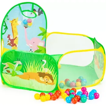 Dětský stan IPLAY suchý bazén s 50 míčky