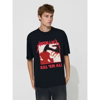 Oblečení a móda Tričko s&nbsp;potiskem Metallica - S - House - černá - 044GR-99X