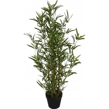 umělá květina Umělá rostlina v květináči dekorativní / vysoký bambusový stromek 97 cm /Vil