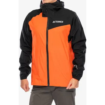 Bunda do deště adidas TERREX Multi 2L RAIN.RDY Jacket - semi impact orange/black
