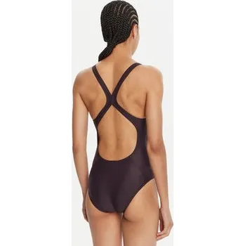 Dámské plavky adidas Jednodílné plavky 3-Stripes JZ5509 Fialová Slim Fit 38