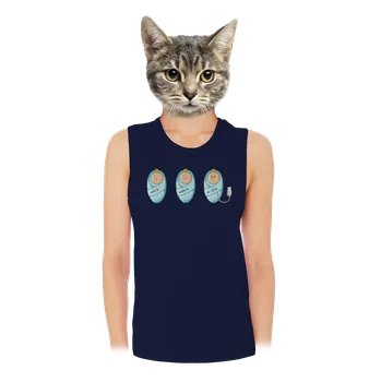 Bastard AI baby dámské tílko volné Navy