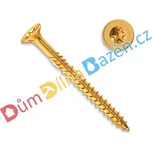 Hašpl Konstrukční vrut zápustná hlava ø 4,5 TX20 ZŽ Rozměr: 4,5x50