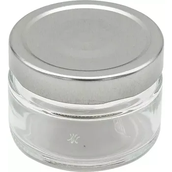 Sklenice Zavařovací sklenice Gastro Elena 106 ml, víčko šroubovací stříbrné, sada 6ks