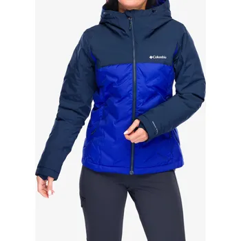 Dámská bunda Dámská péřová bunda Columbia Grand Trek III Down Jacket - clematis blue/collegiate navy