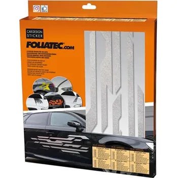 Polep vozidla Dekorační polep FOLIATEC ''STREET'', barva: stříbrná chromová matná