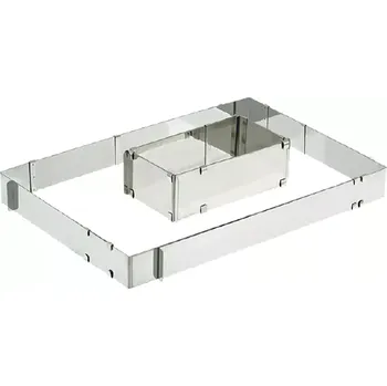 Rám na pečení nastavitelný Schneider 21,5x11,5 - 40,5x20 cm