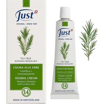 Pleťový krém Just | Tea Tree krém s manukou a rosalinou 30ml