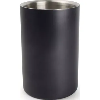 Chladič na víno Chladící nádoba na víno Gastro 12 cm, černá
