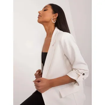 Dámská cargo bunda Elegantní dámská bunda ecru FPrice, M i523_2016103547135