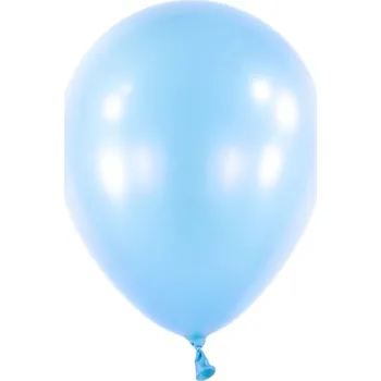 Balónek Balonky pastelově modré perleťové – 28 cm/11", 50 ks