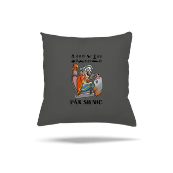 Polštář Bastard Pán silnic polštář Gray Pol