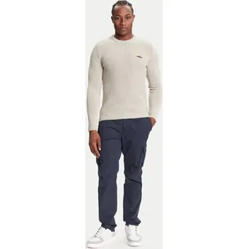 Pánský svetr Aeronautica Militare Svetr 252MA1571UL00409 Béžová Slim Fit 3XL