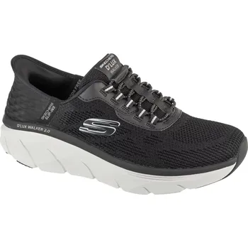 Pánská obuv Černé pánské tenisky Skechers Slip-ins: D'Lux Walker 2.0 - Rezinate 232446-BKGY Velikost: 41,5