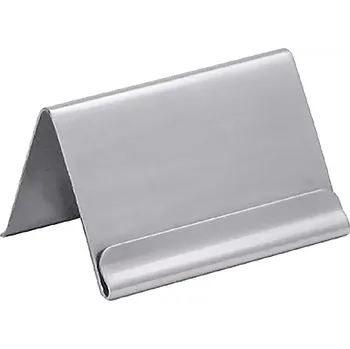 Jmenovka na stůl CONTACTO stojánek na karty do velikosti 59 x 35 mm, výška: 25 mm, šířka: 59 mm.