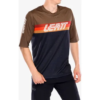 cyklistický dres Cyklistické triko Leatt Jersey MTB Enduro 3.0 - black