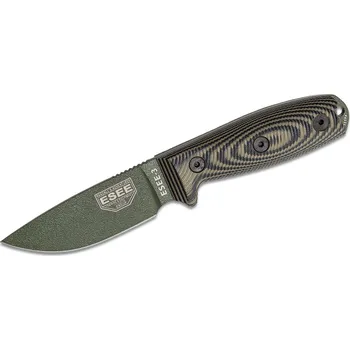 kapesní nůž ESEE Plain ODGreen STD Model 3 3D Sheath Black