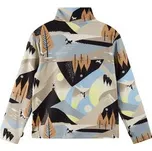 Reima Fleecová mikina Lisisti 5200355C Béžová Regular Fit 116