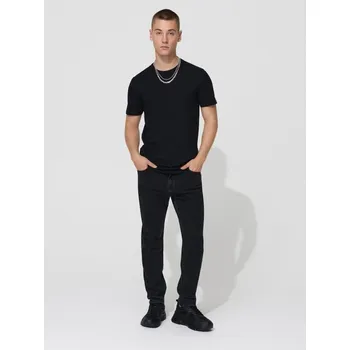 Pánské džíny Džíny carrot fit - 34/32 - House - černá - 504GO-99J