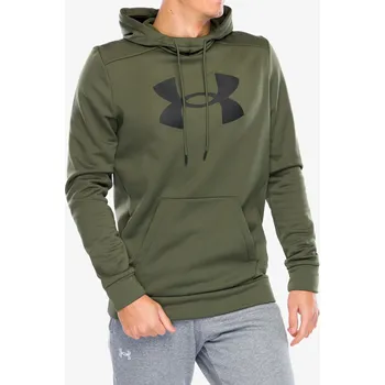 Pánská mikina Mikina s kapucí Under Armour Armour Fleece Big Logo Hoodie - marine od green/black