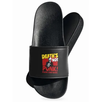 Pánské pantofle Bastard Death's not punk pantofle Black