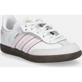 Chlapecké tenisky Dětské tenisky adidas Originals SAMBA OG bílá barva, JQ2847 00X, EUR 23