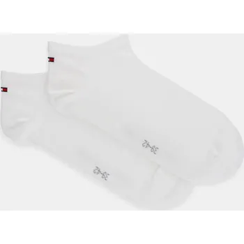 Pánské oblečení Ponožky Tommy Hilfiger 2-pack 342023001 bílá 00X, vel. 43/46