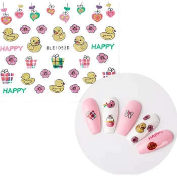 3D nálepka na nehty Velikonoce #12