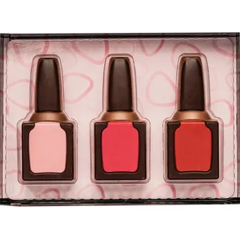 Čokoláda Čokoládový set laků na nehty 70 g