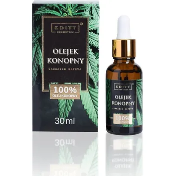 Konopný olej 100% Editt Cosmetics