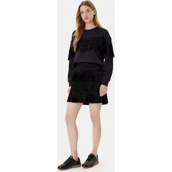 Dámská mikina DKNY Mikina P5GH7XQE Černá Relaxed Fit S