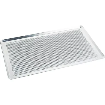 Plech na pečení Contacto plech na pečení, perforovaný rozměr pro troubu 600 x 400 mm, výška: 10 mm