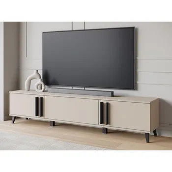 Televizní stolek TV stolek/skřínka Kegalo 183, Barva: congo / congo + grafit černý MIRJAN 5903211434877