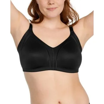 Podprsenka Dámské nevyztužená podprsenka Naturana 5632 černá 75C