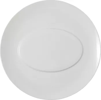 Talíř Talíř plochý s oválným zrcadlem Villeroy & Boch Stella 29 cm, bílá