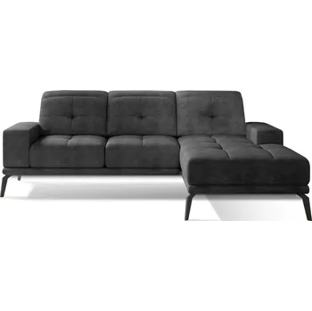 Obývací pokoj Rohová pohovka Torrense pravá s polohovatelnými opěradly a opěrkami hlavy - ELTAP dora 95 265x77 cm