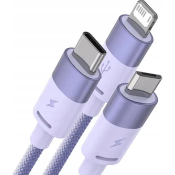 Datový kabel Sada kabelů USB - USB typ C / microUSB / Lightning Baseus