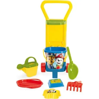 Hračka na písek Wader 81170 vozík do písku s příslušenstvím Paw Patrol