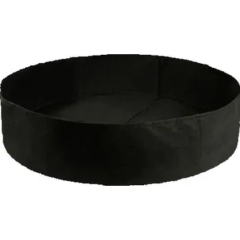 Květináč Merco Round 90 textilní květináč černá balení 1 ks