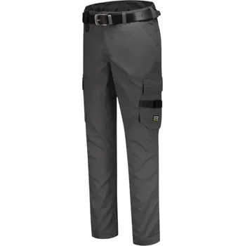 Pánské kalhoty Work Pants Twill pracovní kalhoty unisex tmavě šedá 60