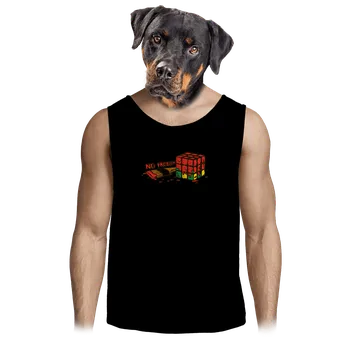 Pánské tílko Bastard No problem pánské tílko Black