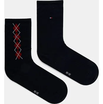 Ponožky Tommy Hilfiger 2-pack 701236734 námořnická modř 59X, vel. 35/38
