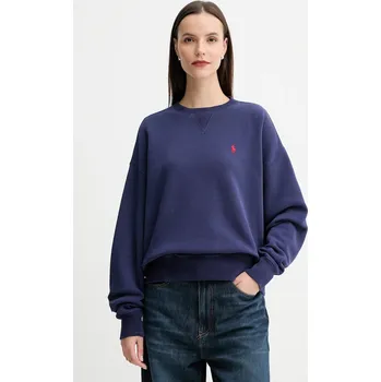 Dámská mikina Bavlněná mikina Polo Ralph Lauren 211972697 námořnická modř 59X, vel. M