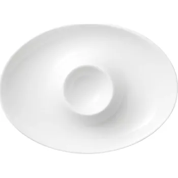 Stojánek na vajíčko Stojánek na vajíčko porcelán Villeroy & Boch Gourmet, krémový