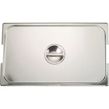 Dóza na potraviny víko na gastro nádobu GN 1/1 s uchem nerez Rieber