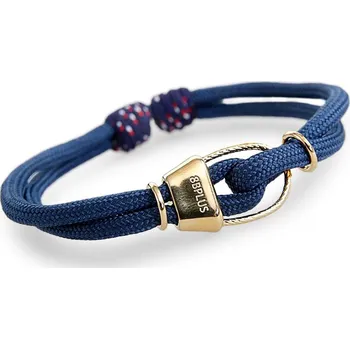 Náramek Náramek 8b+ Wristband Kratos - dark navy/gold