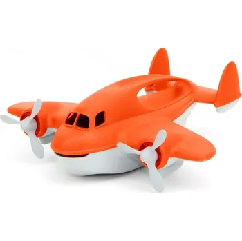 autíčko Green Toys požární letadlo oranžové