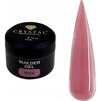 Lak na nehty Stavební gel #54 30ml CRYSTAL PROFESSIONAL stavební gel