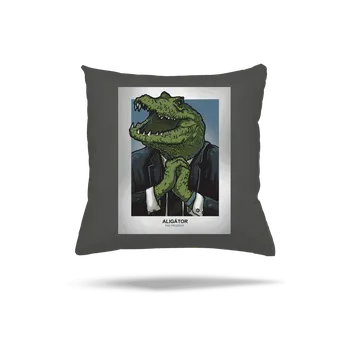 Polštář Bastard Aligátor polštář Gray Pol